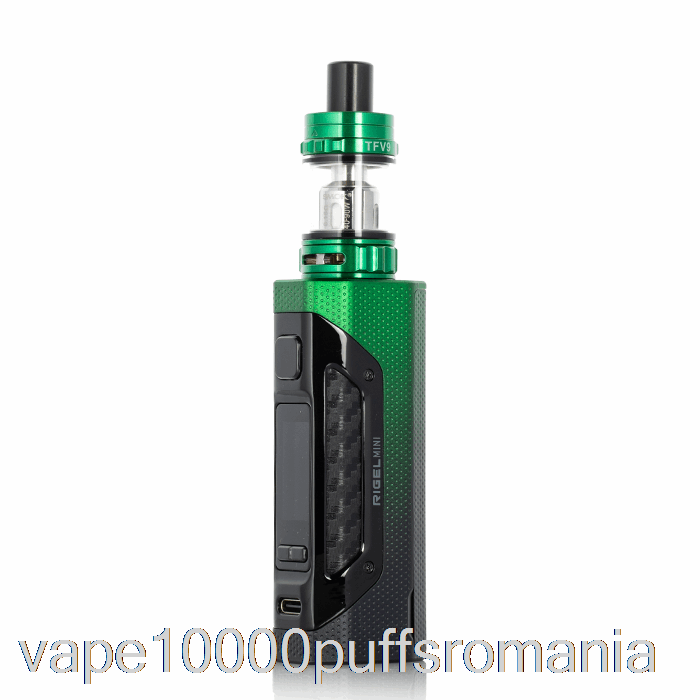 Vape Romania Smok Rigel Mini 80w Starter Kit Negru Verde